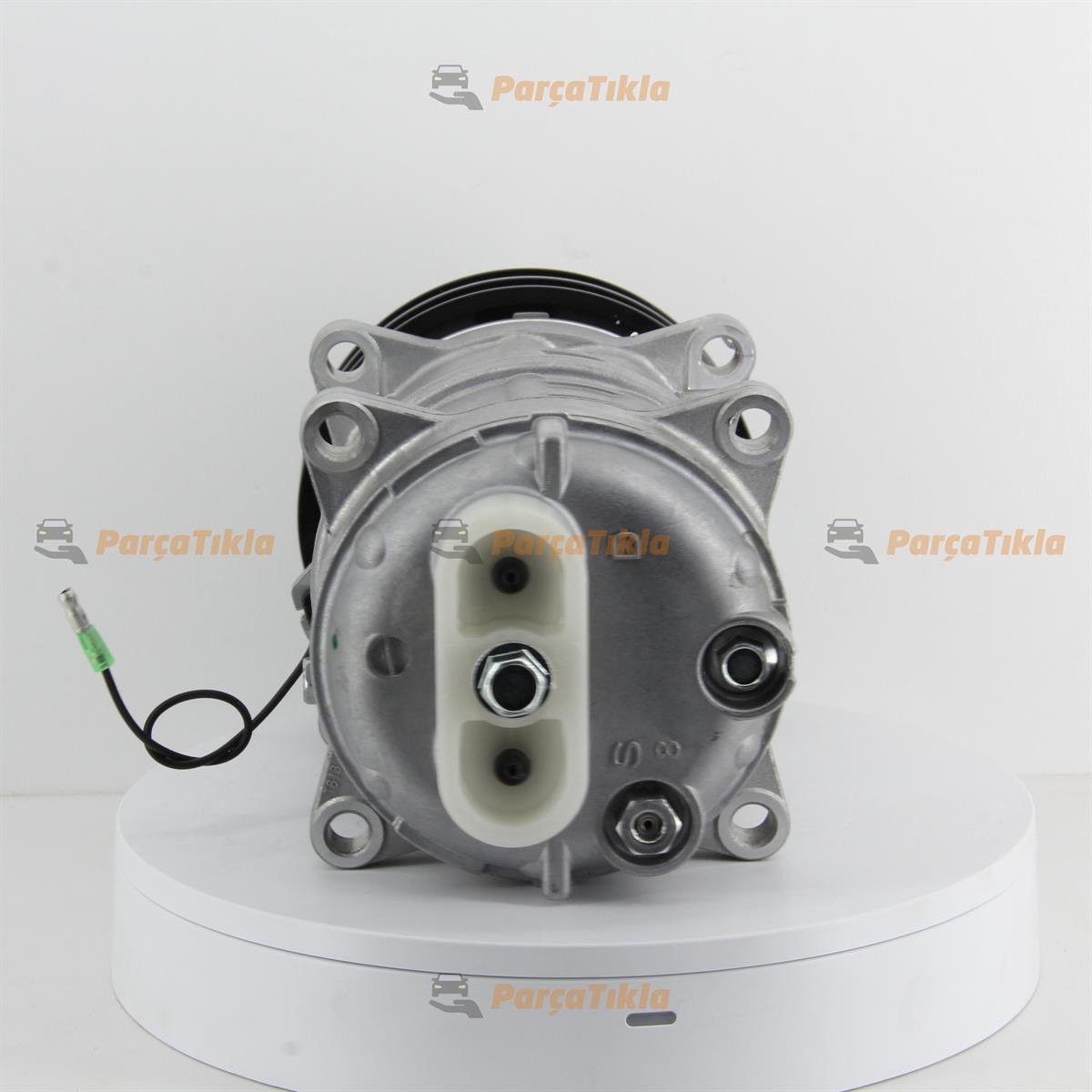 Klima Kompresör 12V Tm16 Çift Kasnak V Kayış N205315e | Valeo N205315e