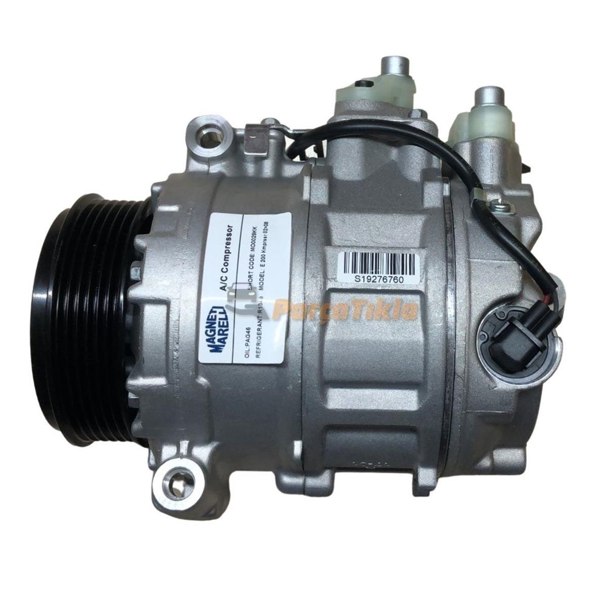 Klima Kompresör 6Pk Mercedes Vito Arkadan Bobinli V639,W203,W209,W211,W220 98 Vito