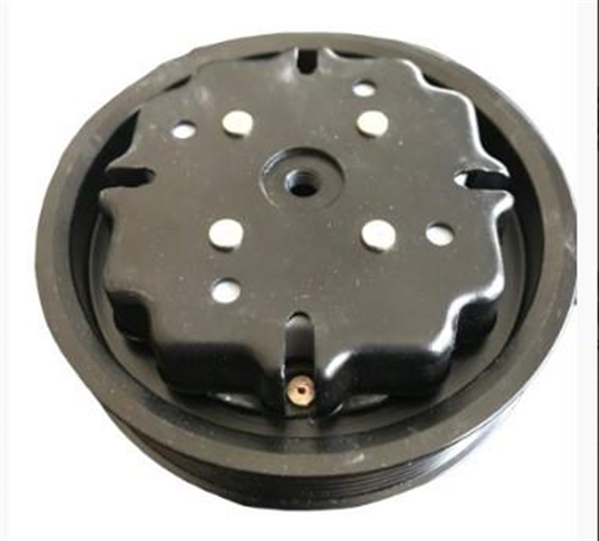 Klima Kompresör Kasnak Seti 6Pk 110Mm  Vw Polo Kauçuk Plate                                                                    