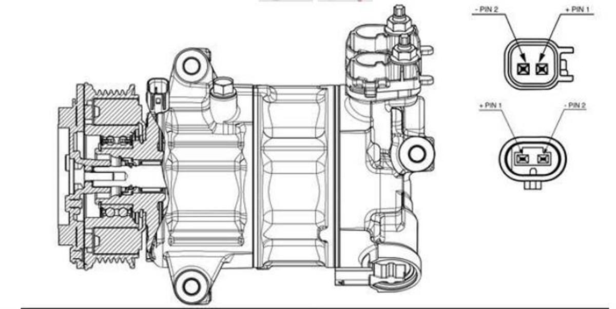 Klima Kompresörü 12V 6Pk Ford Focus Fiesta 18 | Mahle Acp654000p