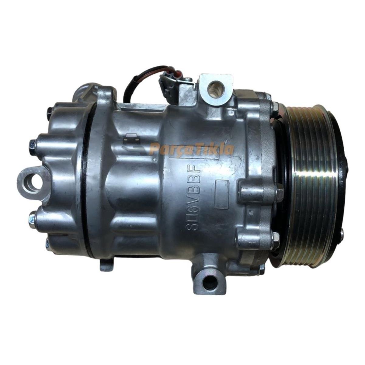 Klima Kompresörü 12V 6Pk Önden Bobinli Fiat Linea Punto Opel Corsa Alfa Romeo Lınea Punto Fıorıno Doblo 1,3 Jtd Önden Babinli