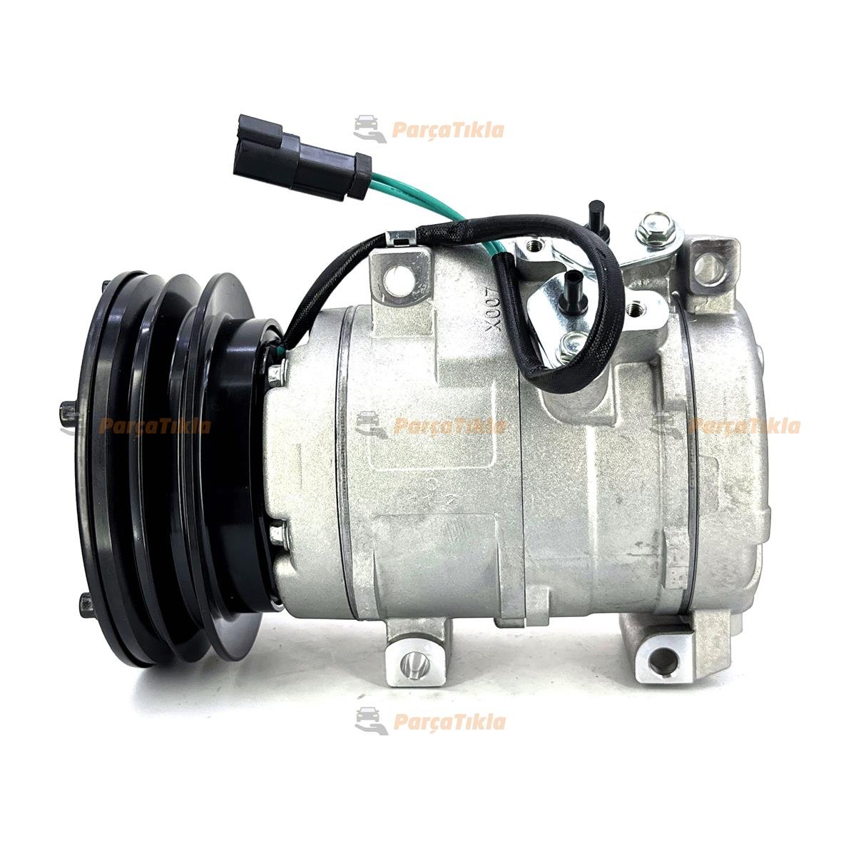 Klima Kompresörü 24V 1Pk 138Mm İş Makinası Cat Caterpil V Kayış Dcp99807 2316984 | Kapo 2316984