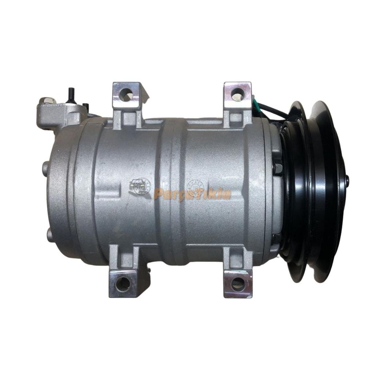 Klima Kompresörü 24V 1Pk Johndeere İş Makinası Excavatör Z0016466a Valeo 815034 Kasnak Çapı :145Mm