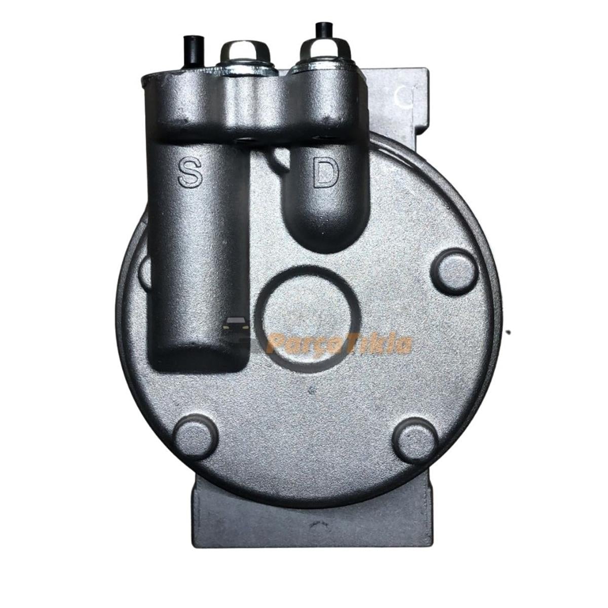 Klima Kompresörü 24V 1Pk Johndeere İş Makinası Excavatör Z0016466a Valeo 815034 Kasnak Çapı :145Mm