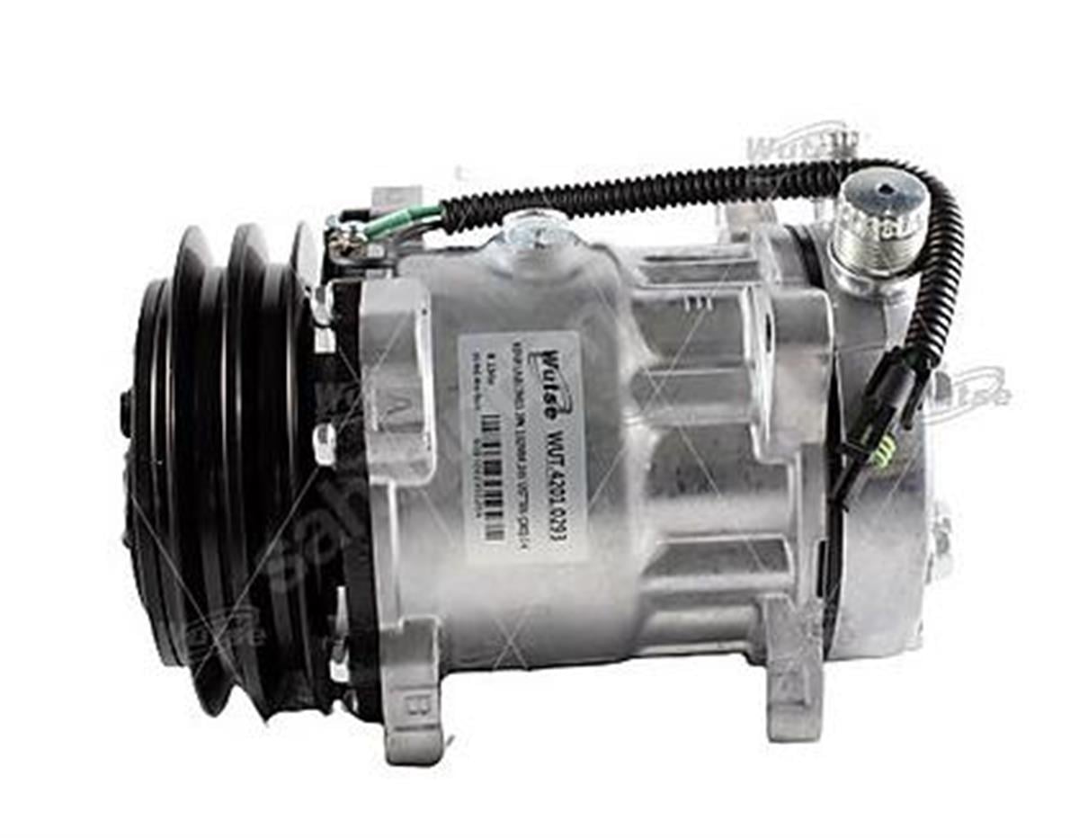 Klima Kompresörü 24V 7H15 2Pk V Kayış Üstten Çıkış İnce Kalın V Kayış 132Mm | Wutse 42010293