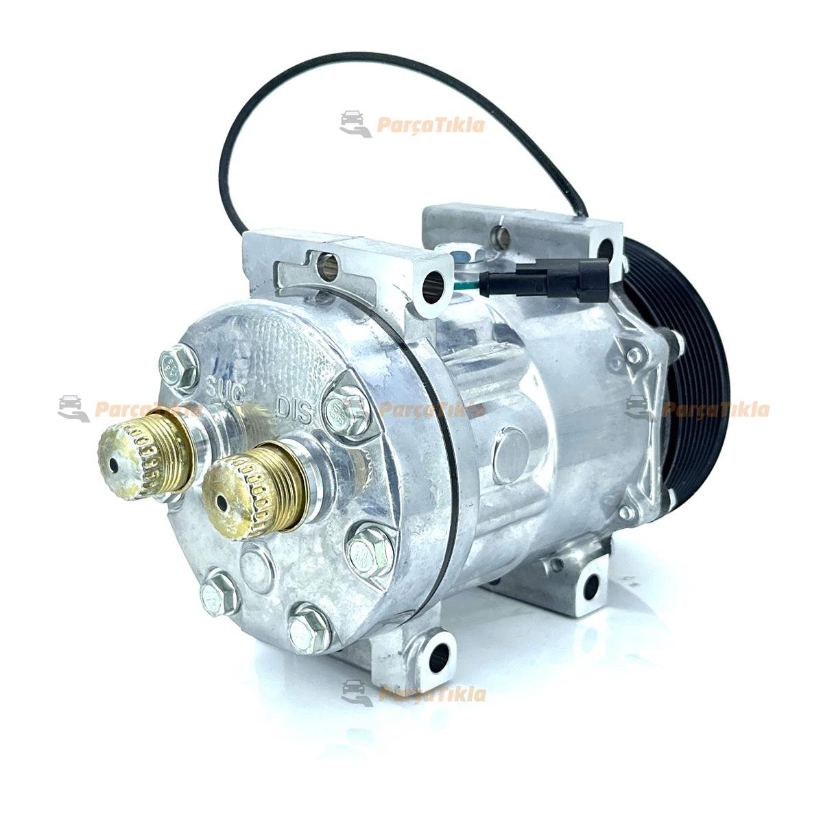 Klima Kompresörü 24V 8Pk 119Mm Biçer Döver Case Otokar Sultan Bloktan Baglantı Arkadan Çıkıs K K Kalın Kalın | Lidpart K8090
