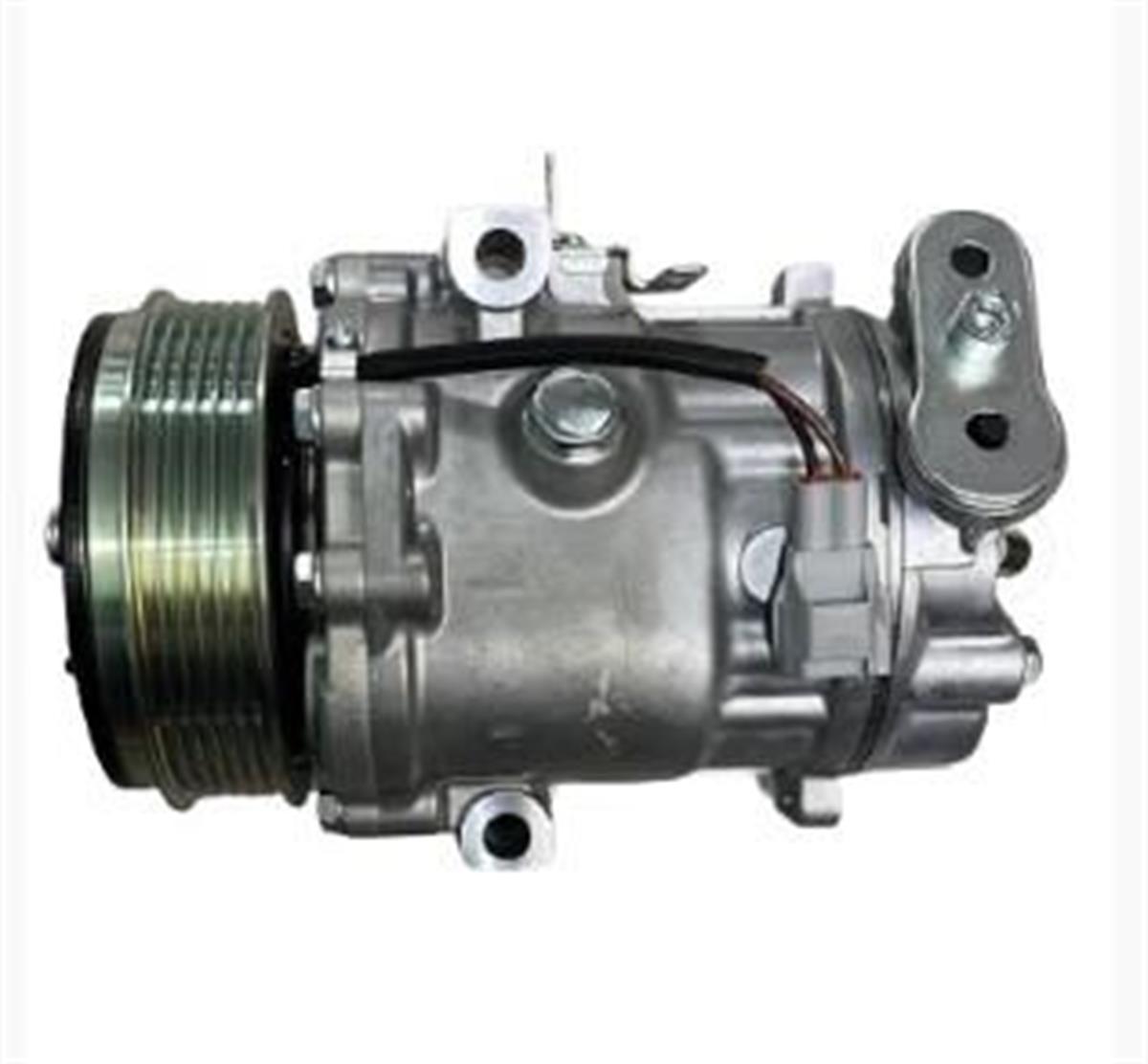 Klima Kompresörü 6Pk Fiorino Linea Ym 1,3 Opel Corsa D Kasnagı Geride ( Önden Bobinli ) (1 3 Den Farklı Boru Girişleri Ters) | Lidpart K20022