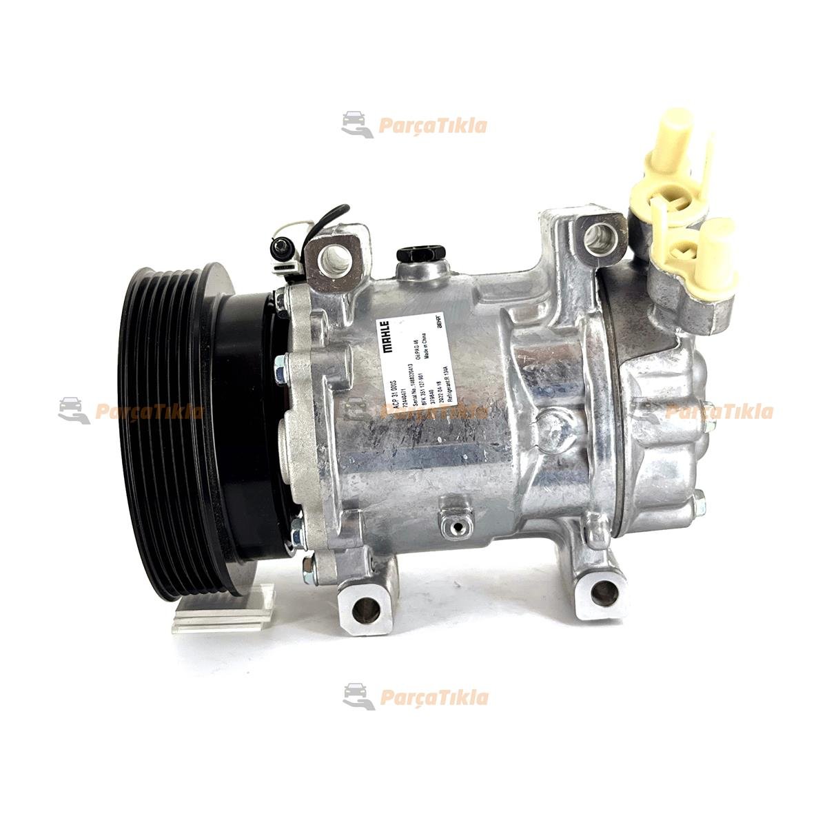 Klima Kompresörü 6Pk Renault Clio Kango Megane Beh8fk351127901 Dacıa Logan 1 4 Mpı 2004 2012 Sandero 2008 2013 Kangoo 1 5 Dcı | Mahle Acp31000s