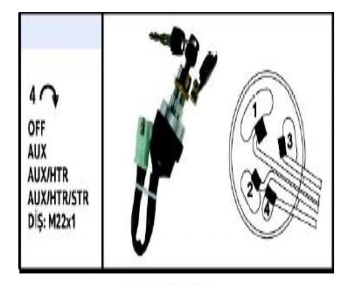 Kontak Komple Çukurova Mastaş Sanko Nesan 10514 | Nesan Ns10514