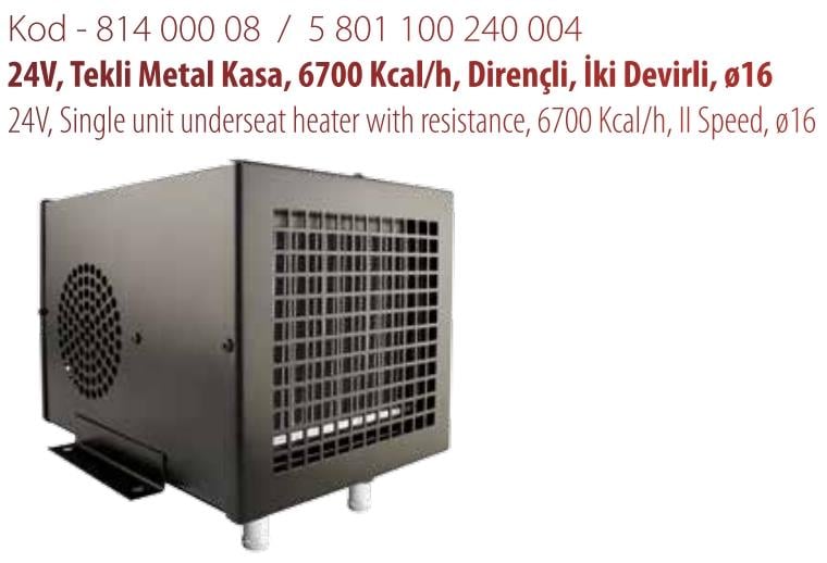 KORMAS5801100240004-Kalorifer Motoru