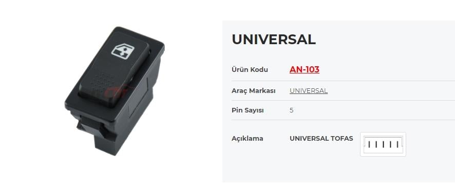 KRAWAN103-Cam Anahtarları