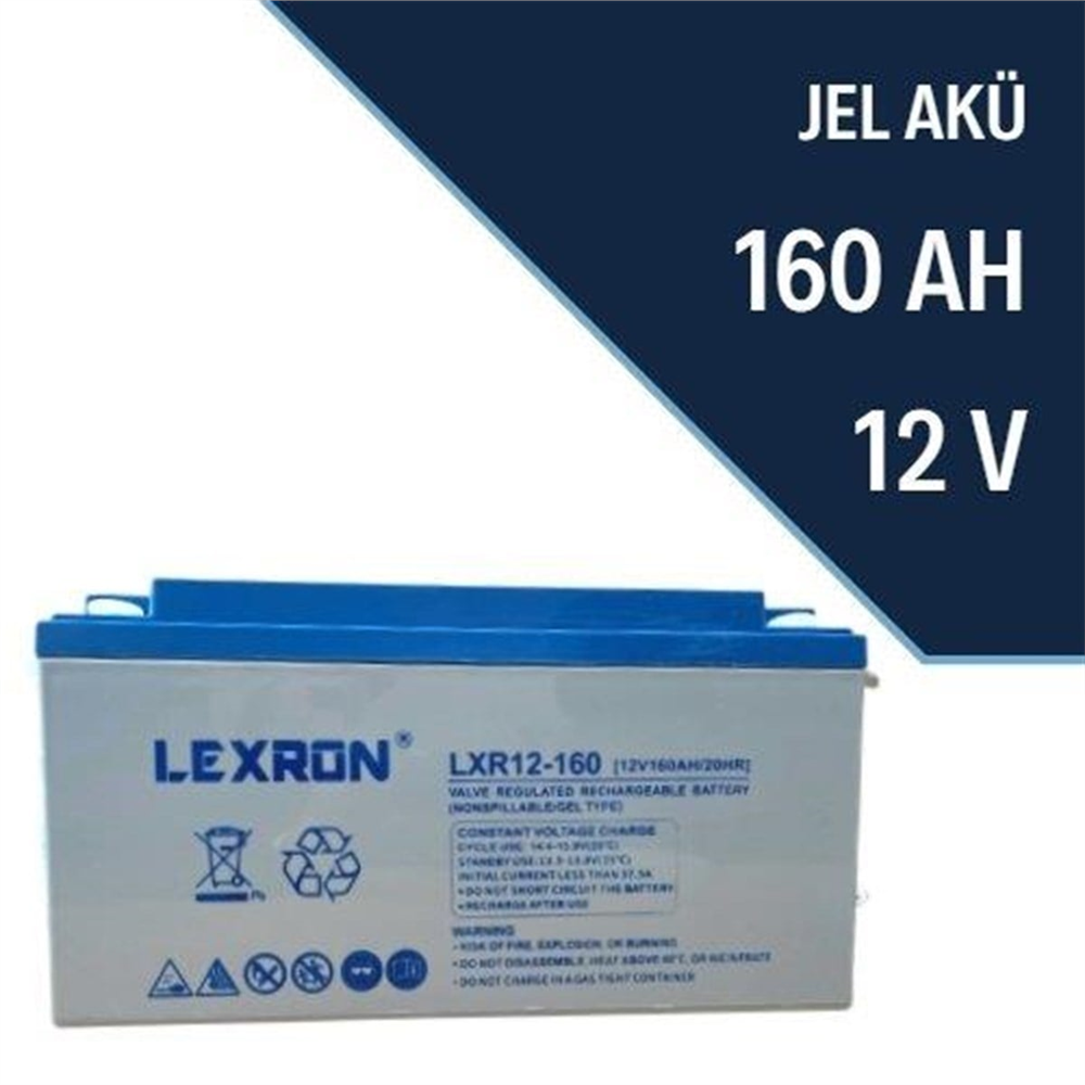 LEXRON160AHJEL-Jel Deep Cycle Marin Serisi