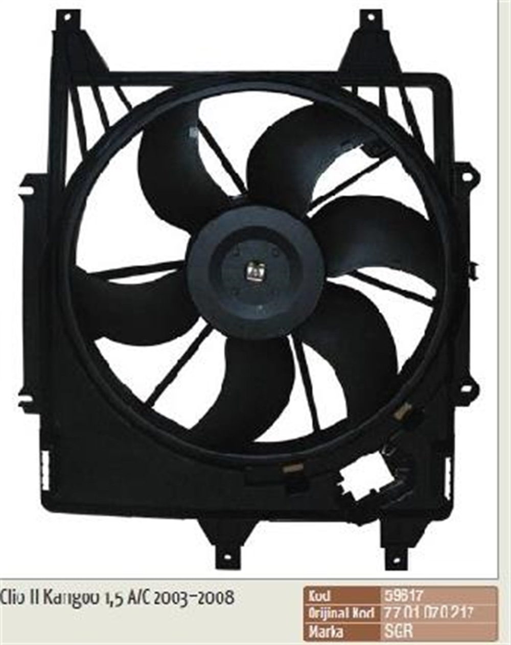 MAKO69401140-Fan Motoru