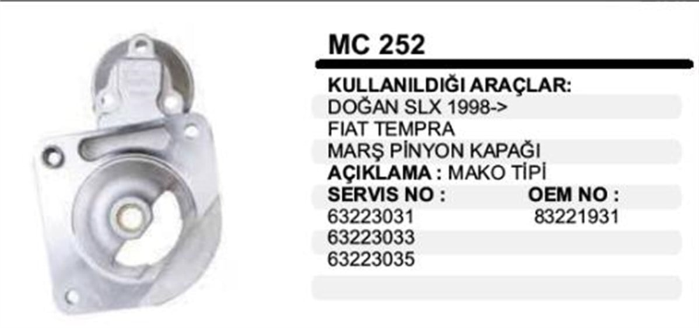 MAKO83221931-Marş Pinyon (Ön) Kapağı