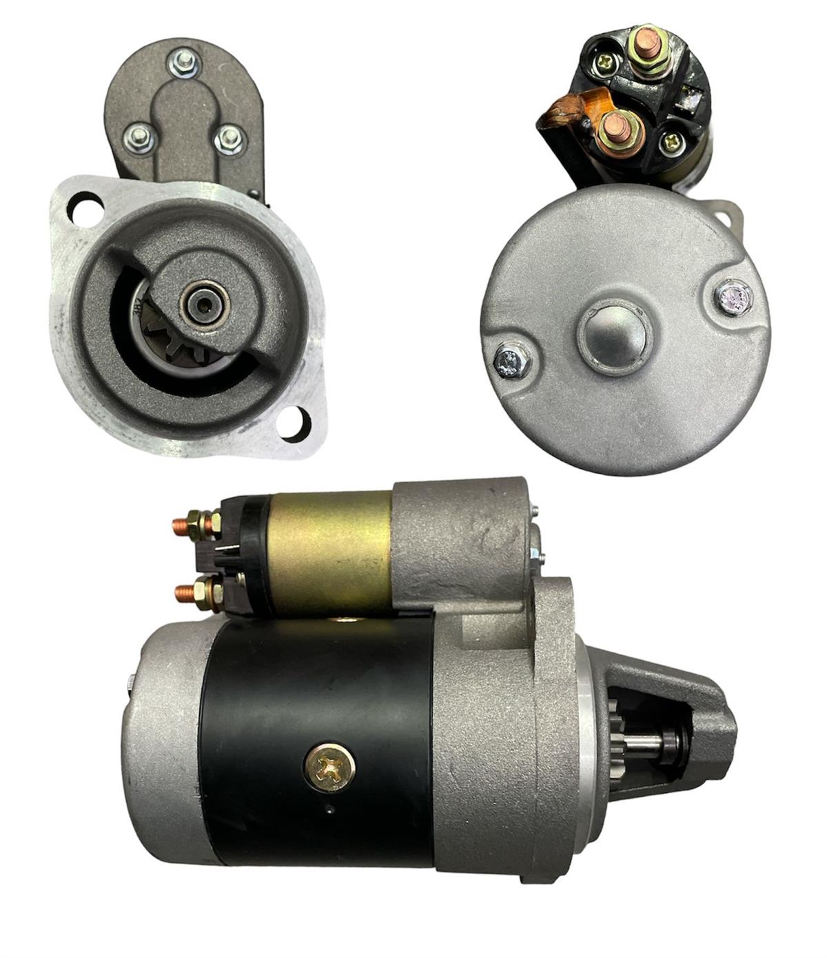 Marş Motoru 12V 9Diş Pancar Tek Silindir Mako Tip