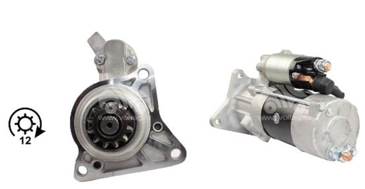 Marş Motoru 24V 12Diş Volvo Fm 14 Serisi 2014  Fh4 D130 2016  Renault T440 T480 2014