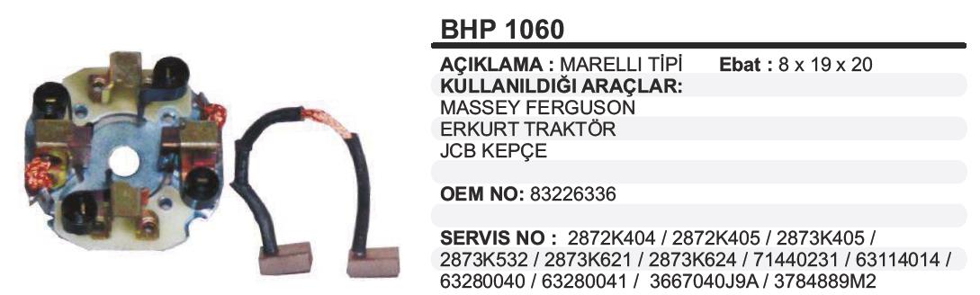 MARTEKBHP1060-Marş Kömürü ve Kömür Yuvası