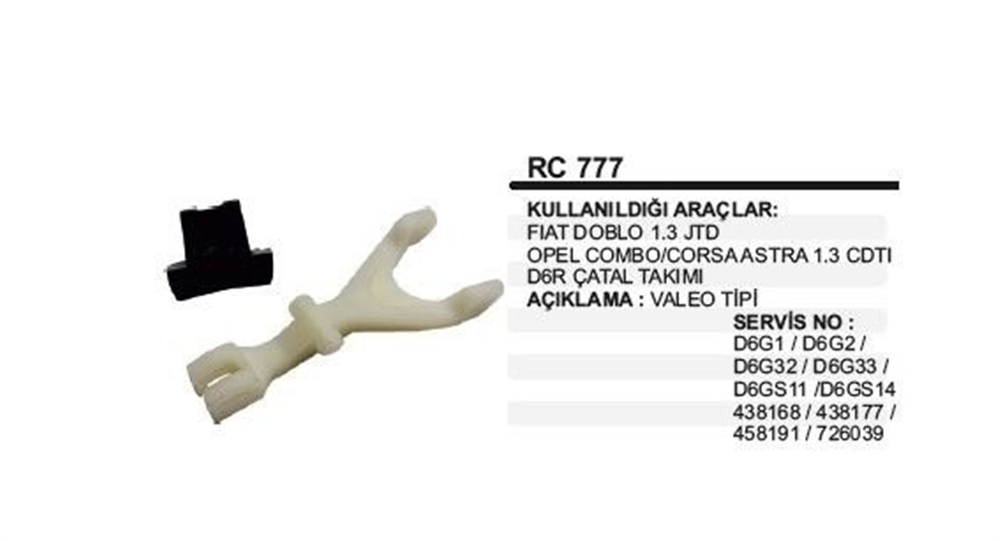 MARTEKRC777-Marş Çatalı