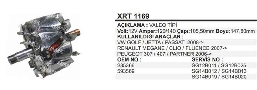 MARTEKXRT1169-Rotor