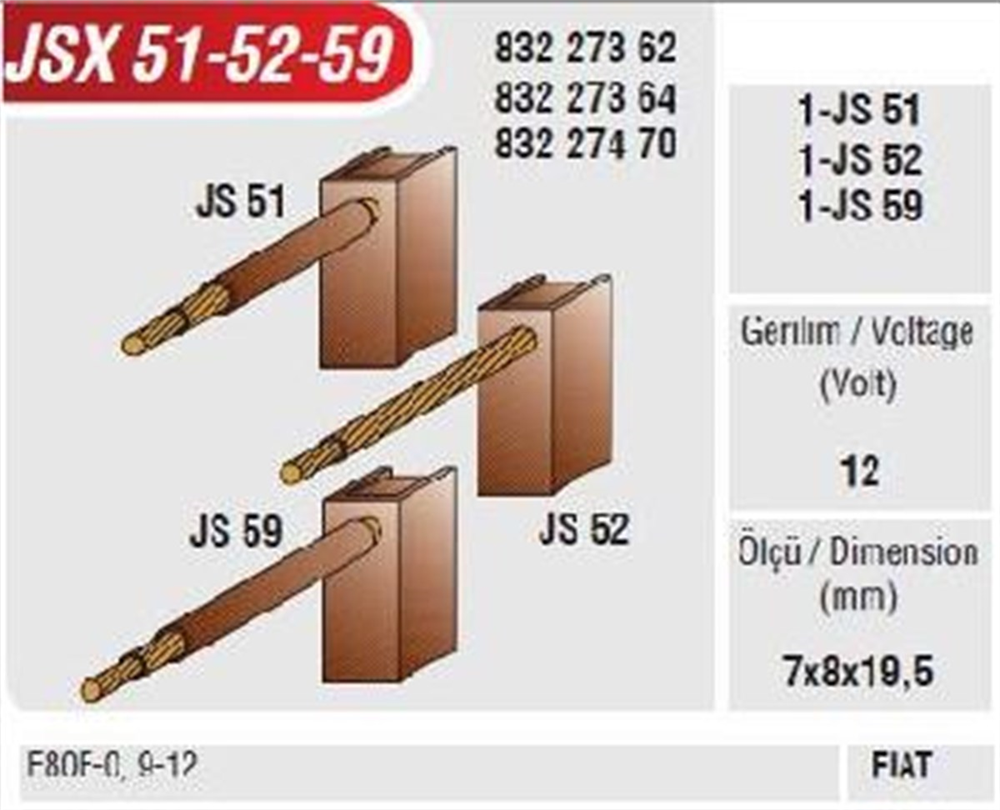 MEGAJSX51-52-59-Marş Kömürü