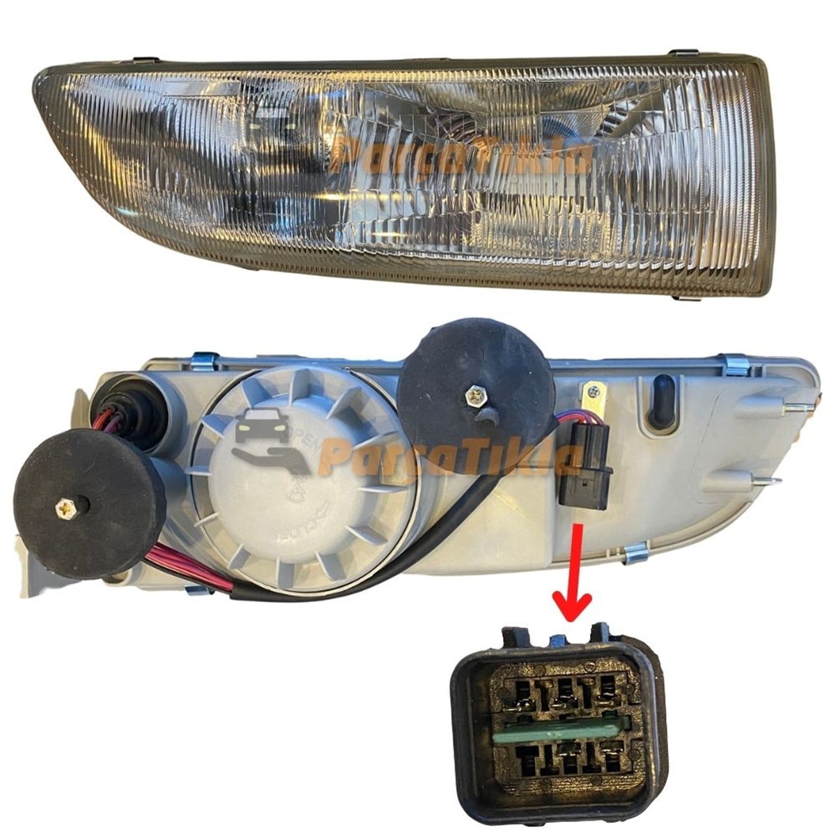 Ön Far Komple Sağ Hyundaı H100 93 95 Em 92102 43300 9210243300