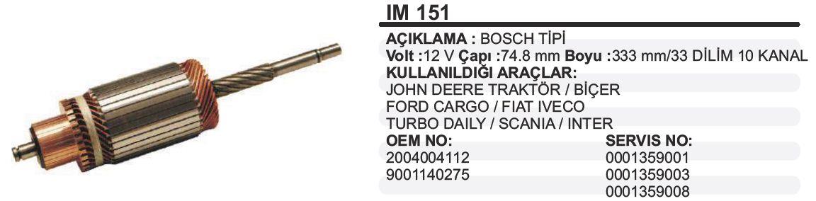 PARSIM151-Marş Kollektörleri