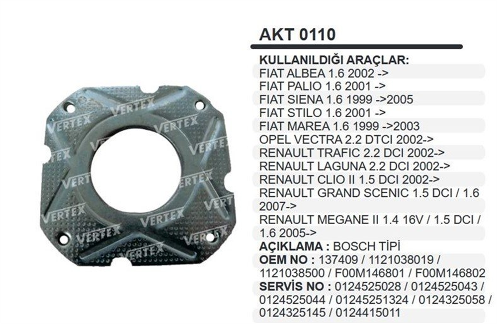 REMARKAKT0110-Alternatör Parçaları