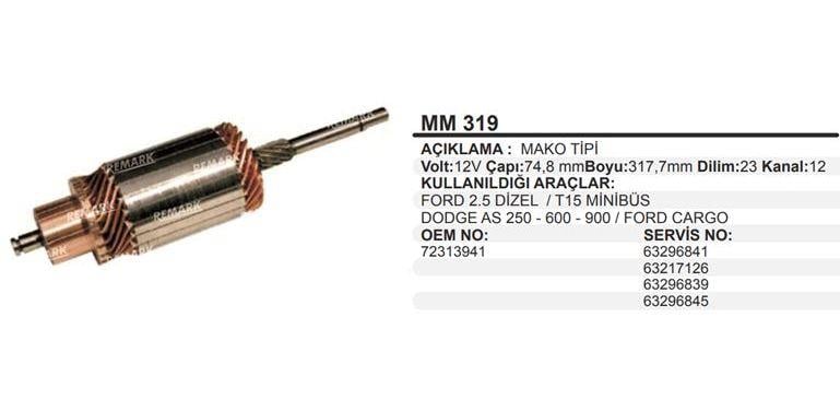 SCHENNAIM319-Marş Kollektörleri