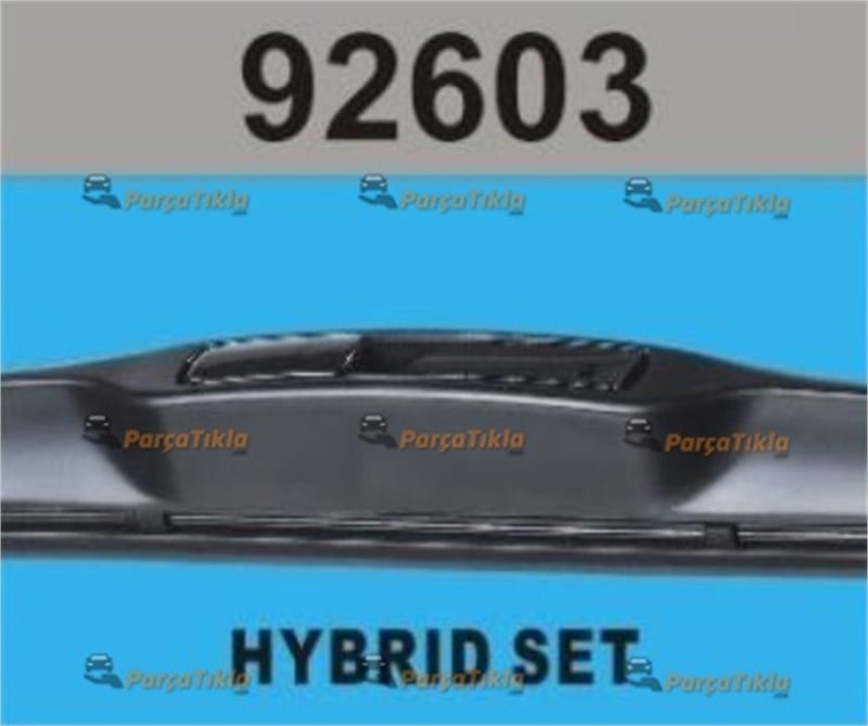SİLECEK SÜPÜRGESİ 2 Lİ ÖN TAKIM (65CM+35CM)  HONDA JAZZ-HYUNDAI i30 HB/TOURER-HYUNDAI SANTA FE-KIA CEE'D HB/SW -TOYOTA AURIS II-TOYOTA  COROLLA