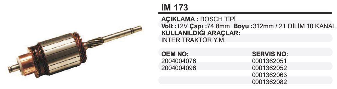 SIWAY11BOS0173-Marş Kollektörleri