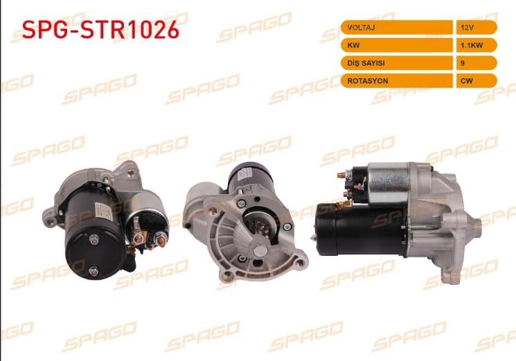 SPAGOSTR1026-Marş Motoru - Marş Dinamosu