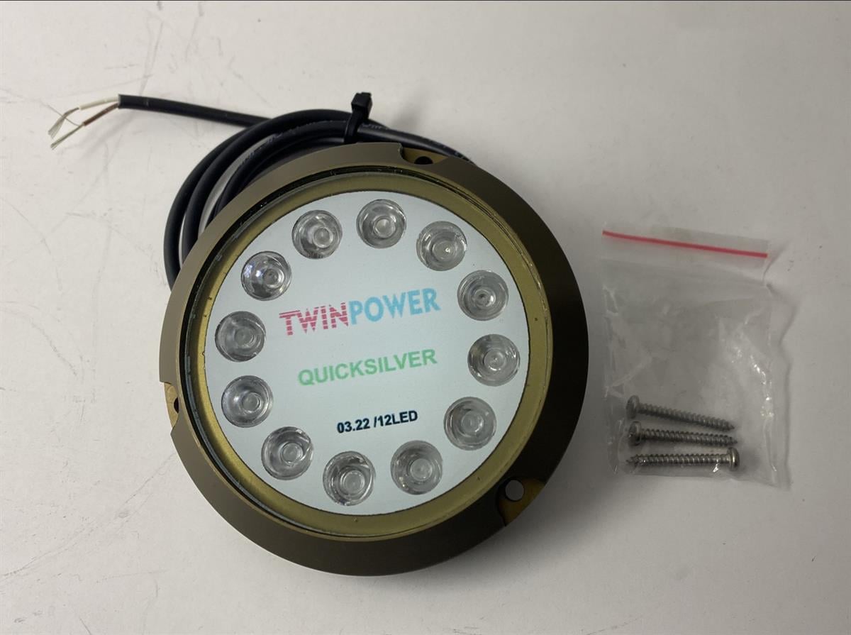Su Altı Lambası 9V 30V 3000Lümen 12Led Mavi