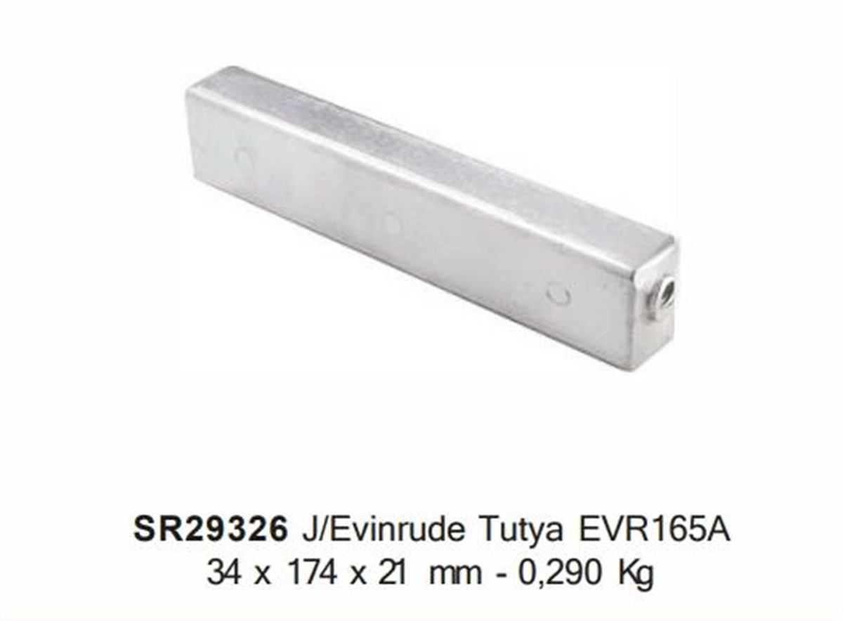 TUTYA J/EVINRUDE 0.290 KG ALÜMİNYUM