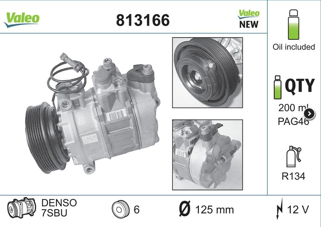 VALEO813166-Klima Kompresörleri