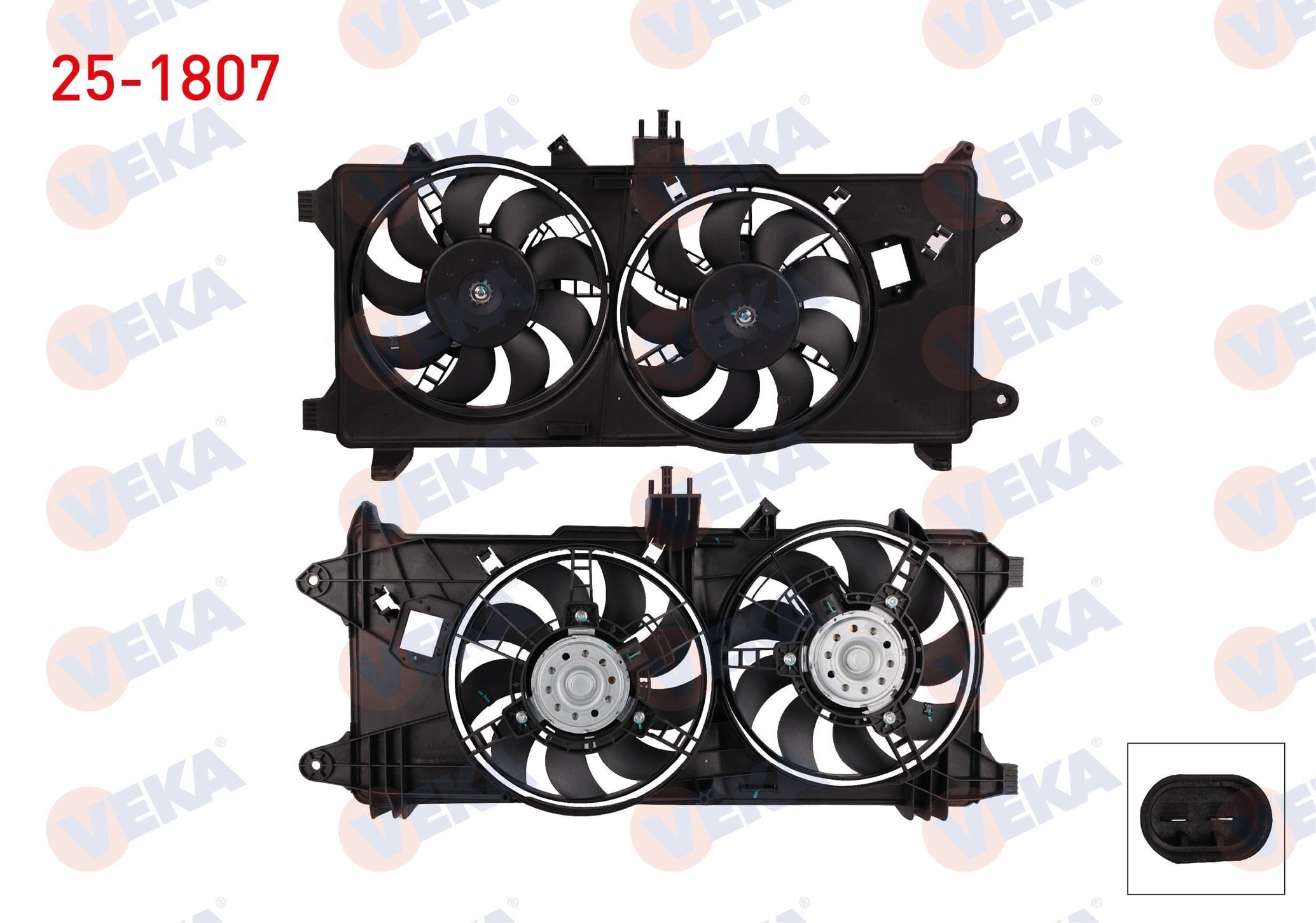 VEKA251807-Fan Motoru