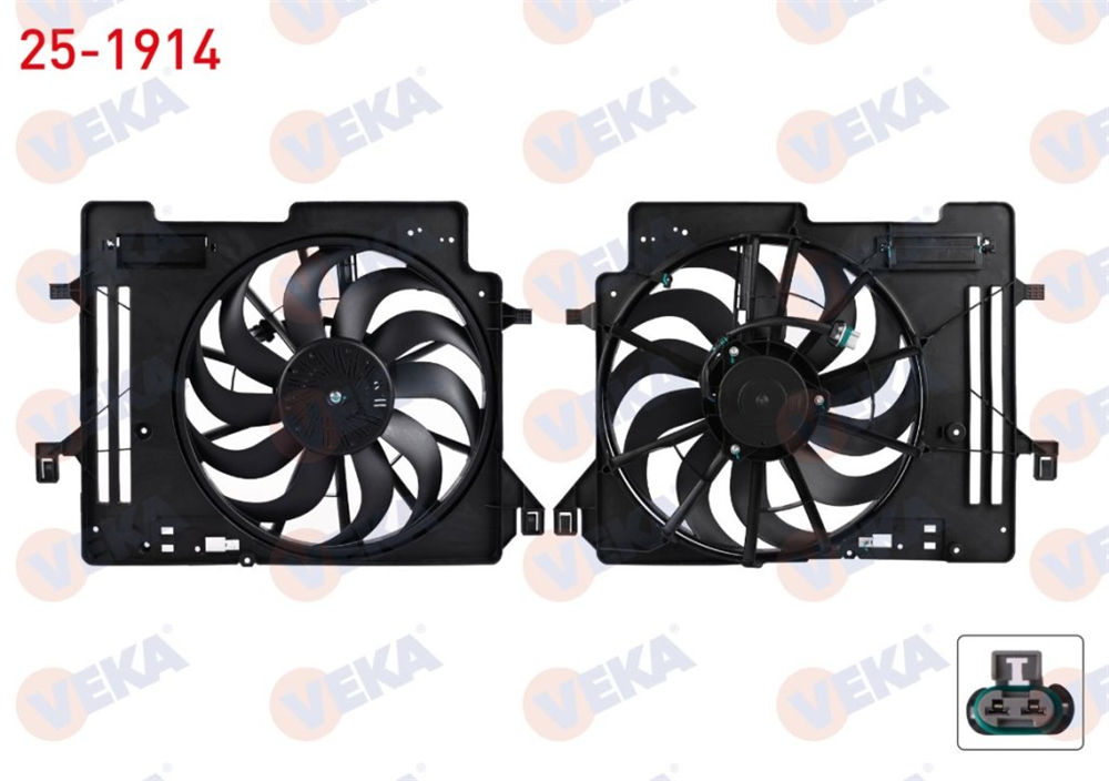 VEKA251914-Fan Motoru