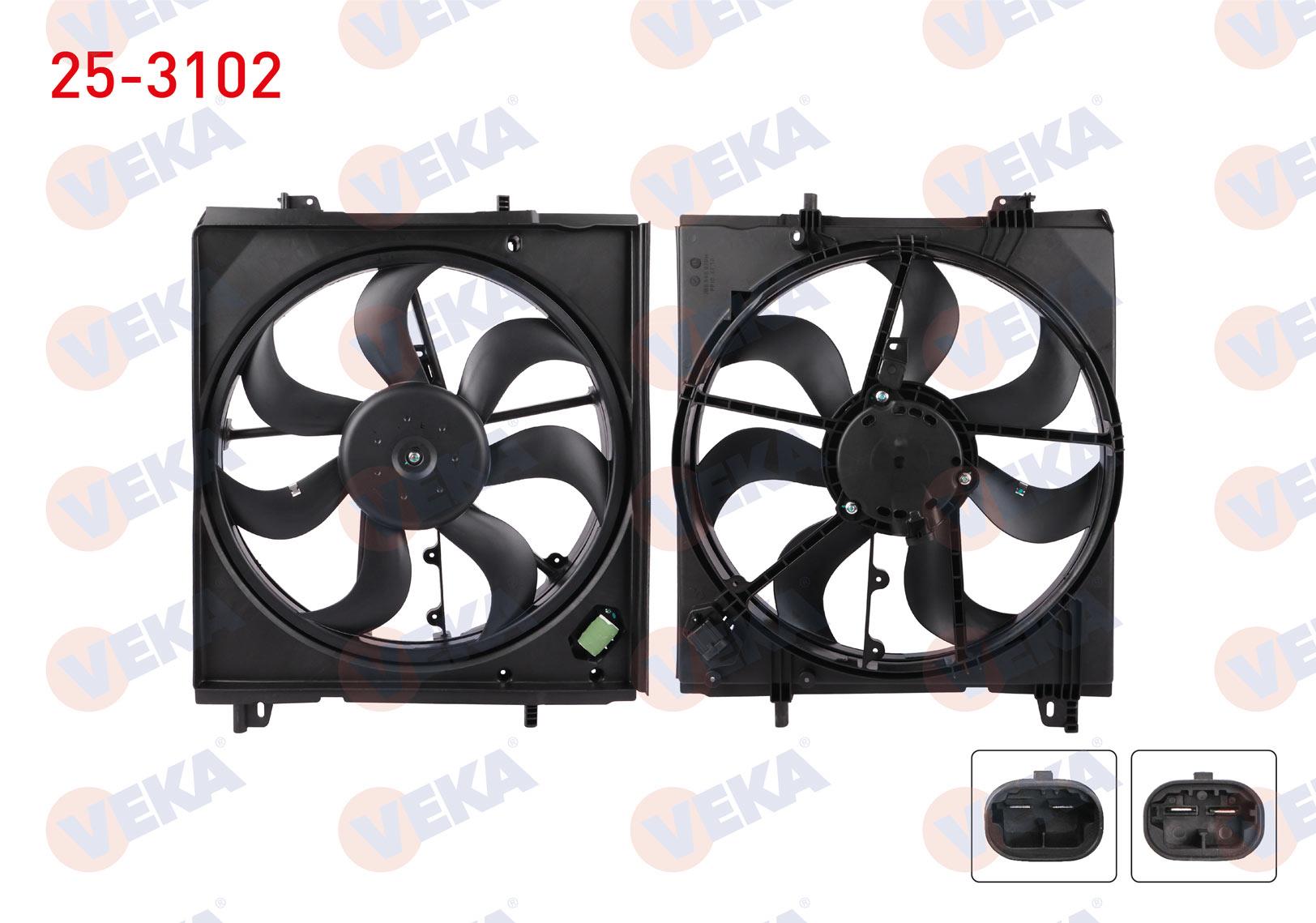 VEKA253102-Fan Motoru