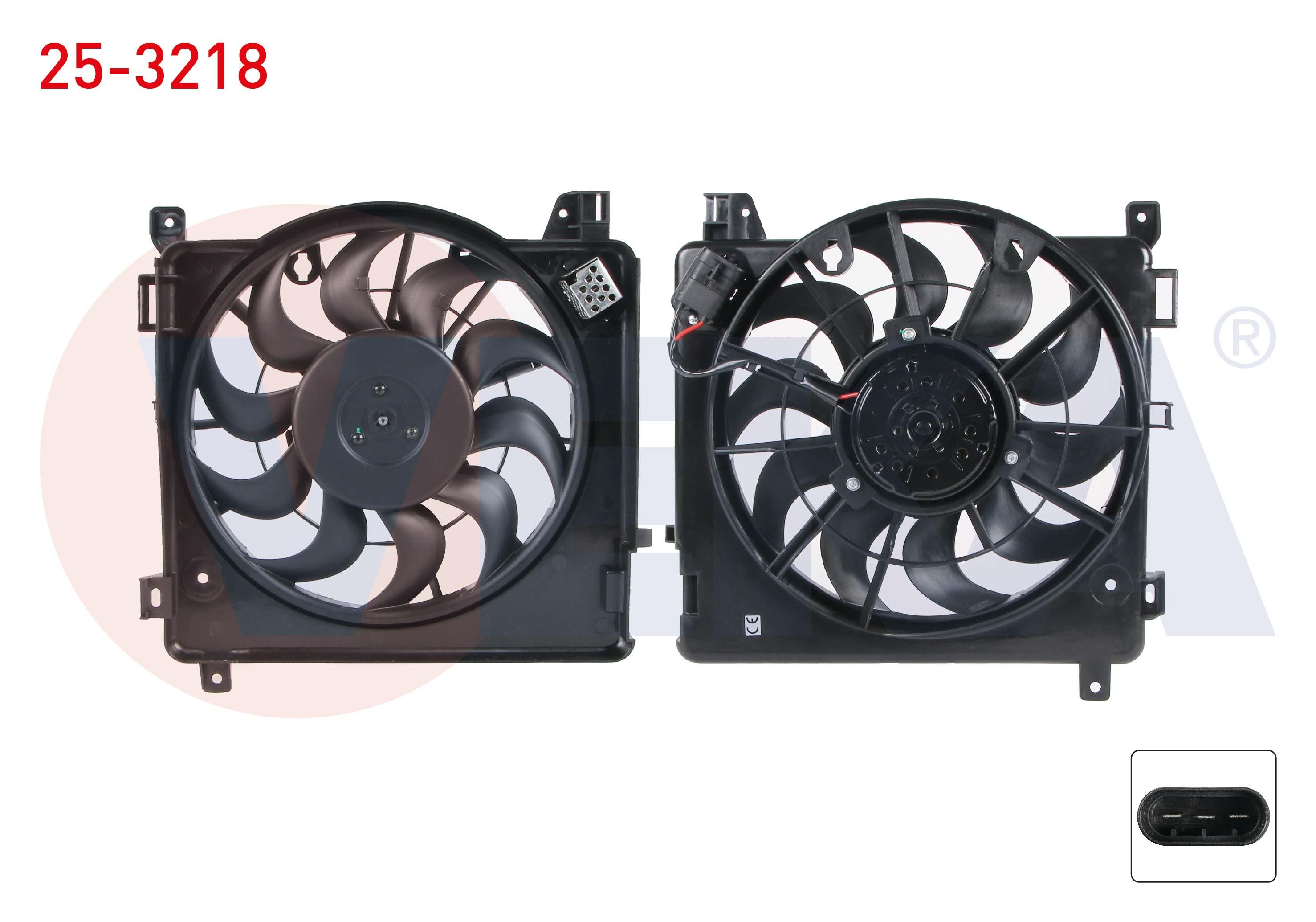 VEKA253218-Fan Motoru
