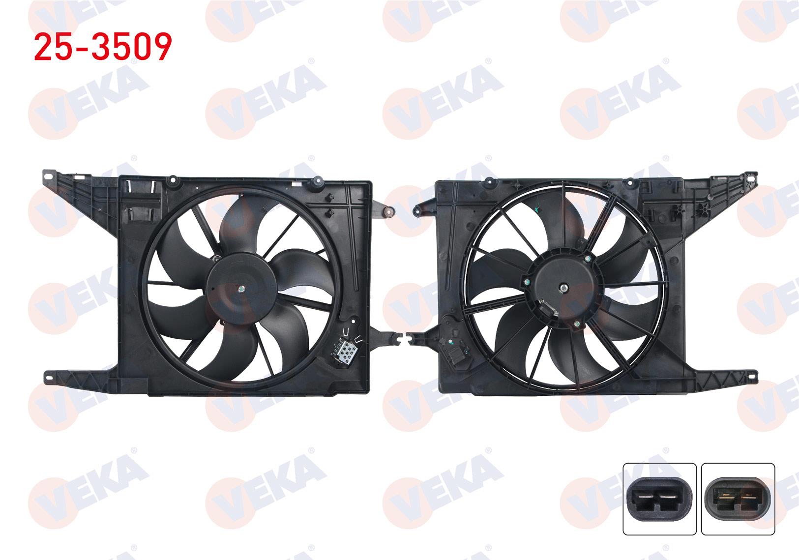 VEKA253509-Fan Motoru