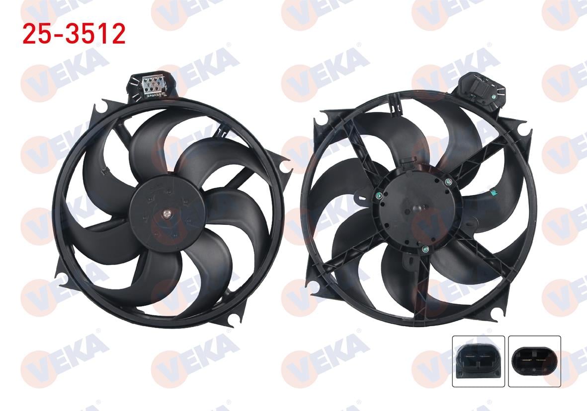 VEKA253512-Fan Motoru