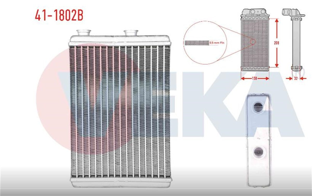 VEKA411802B-Kalorifer Radyatörü