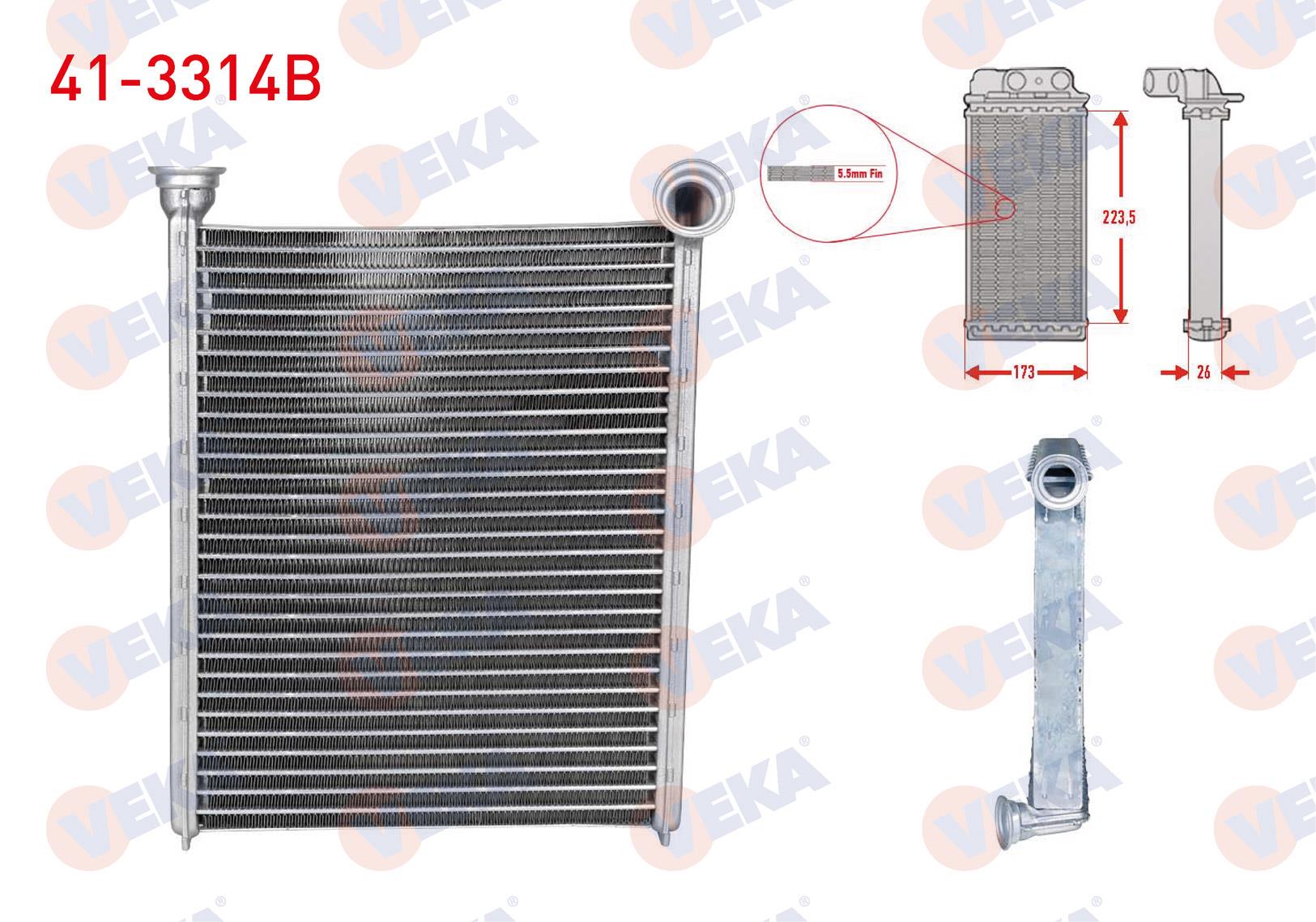VEKA413314B-Kalorifer Radyatörü