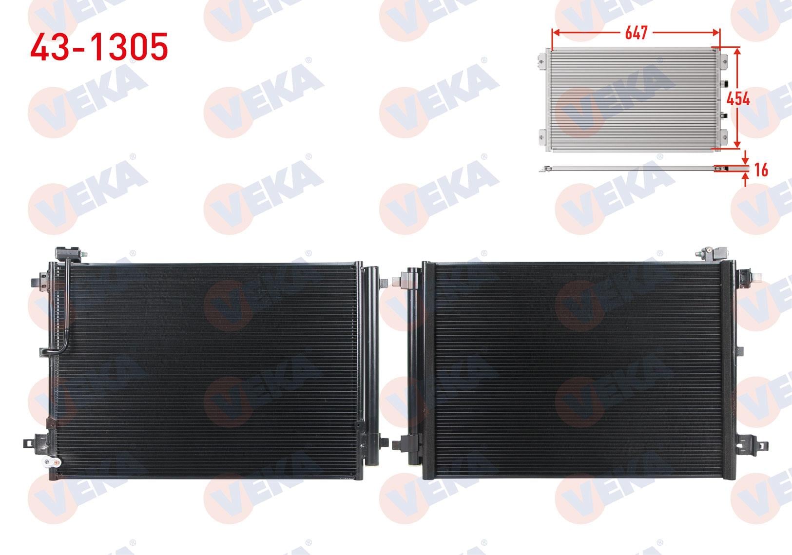 VEKA431305-Klima Radyatörü (Kondenser)