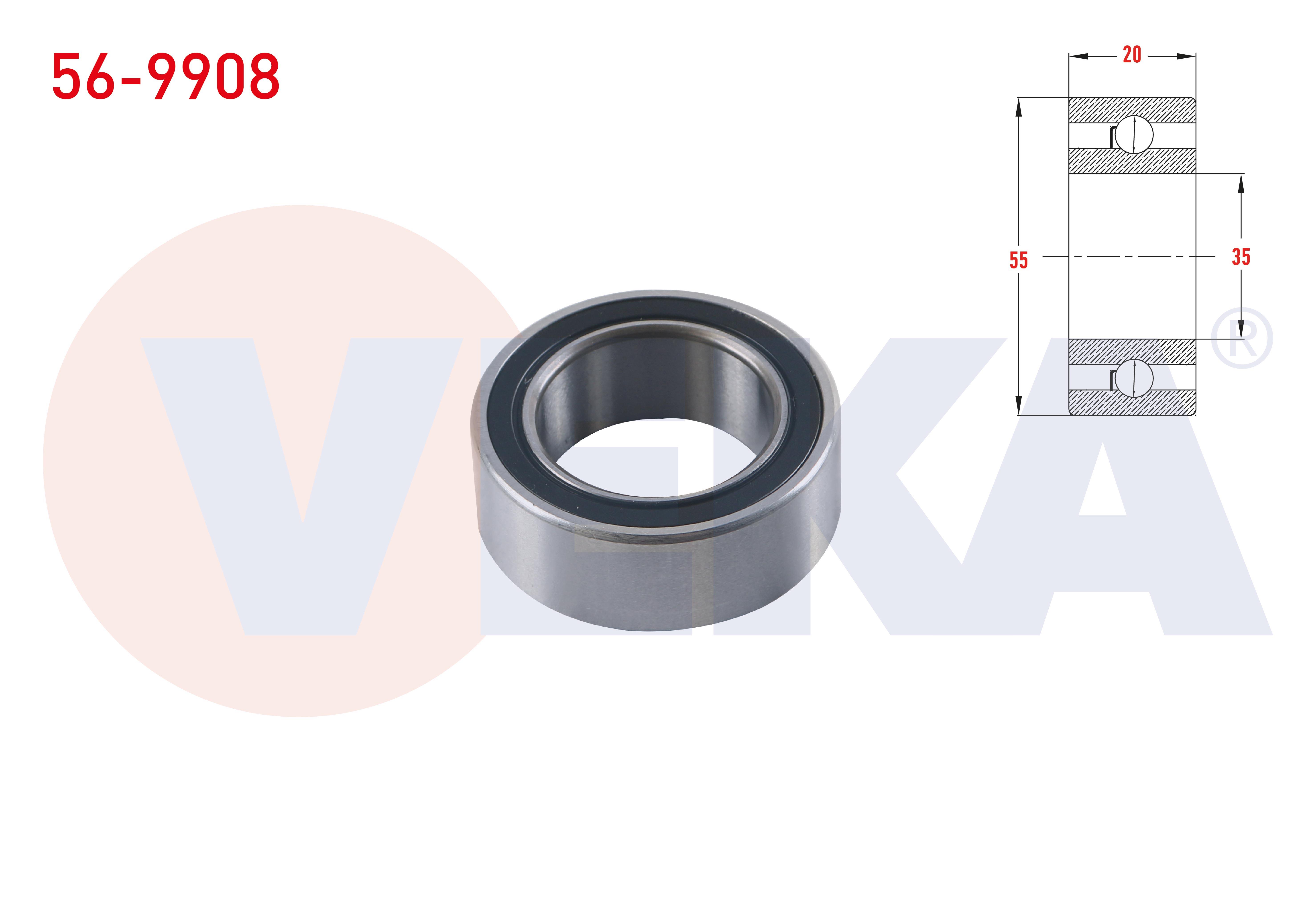 VEKA569908-Rulmanlar