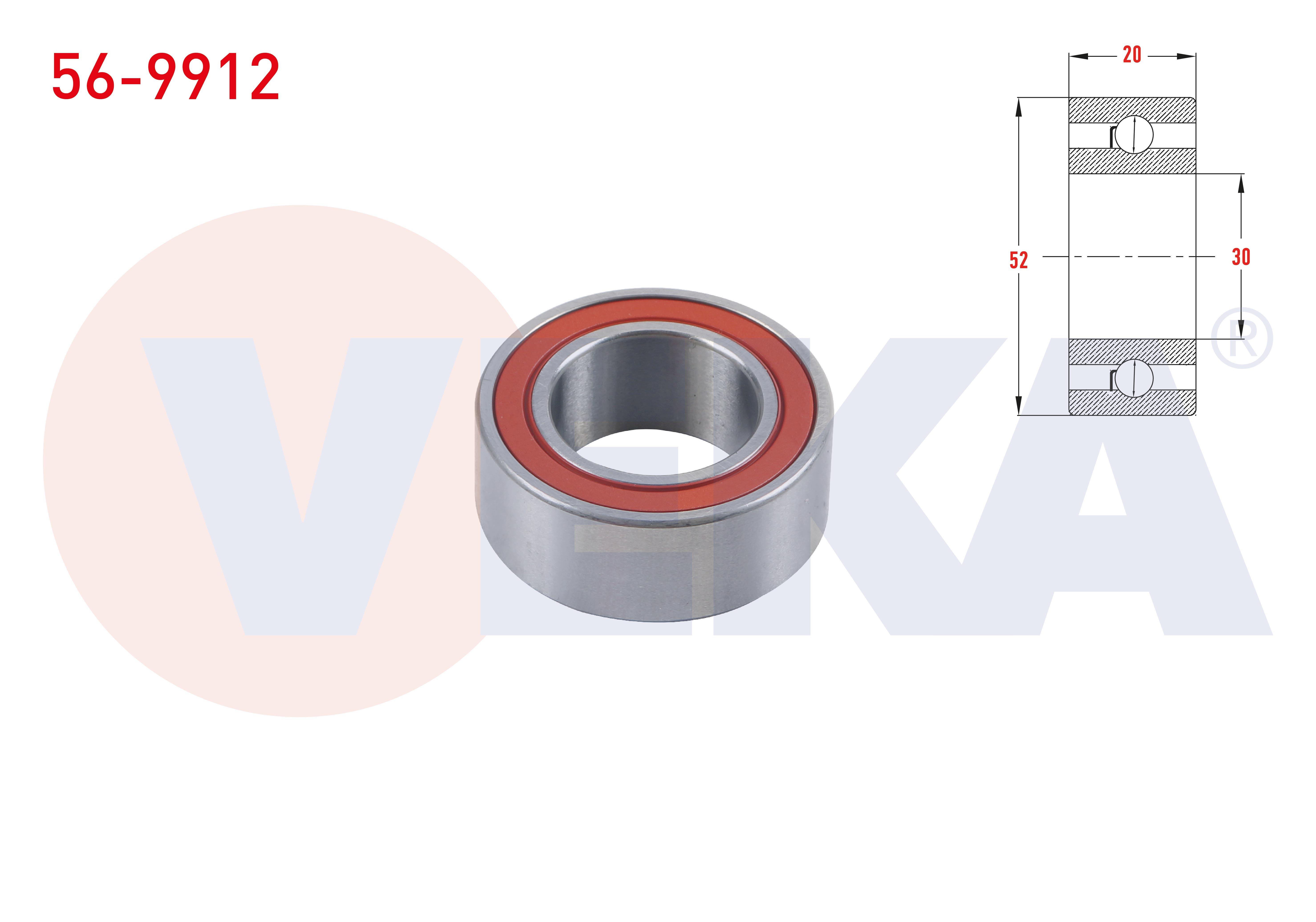 VEKA569912-Rulmanlar