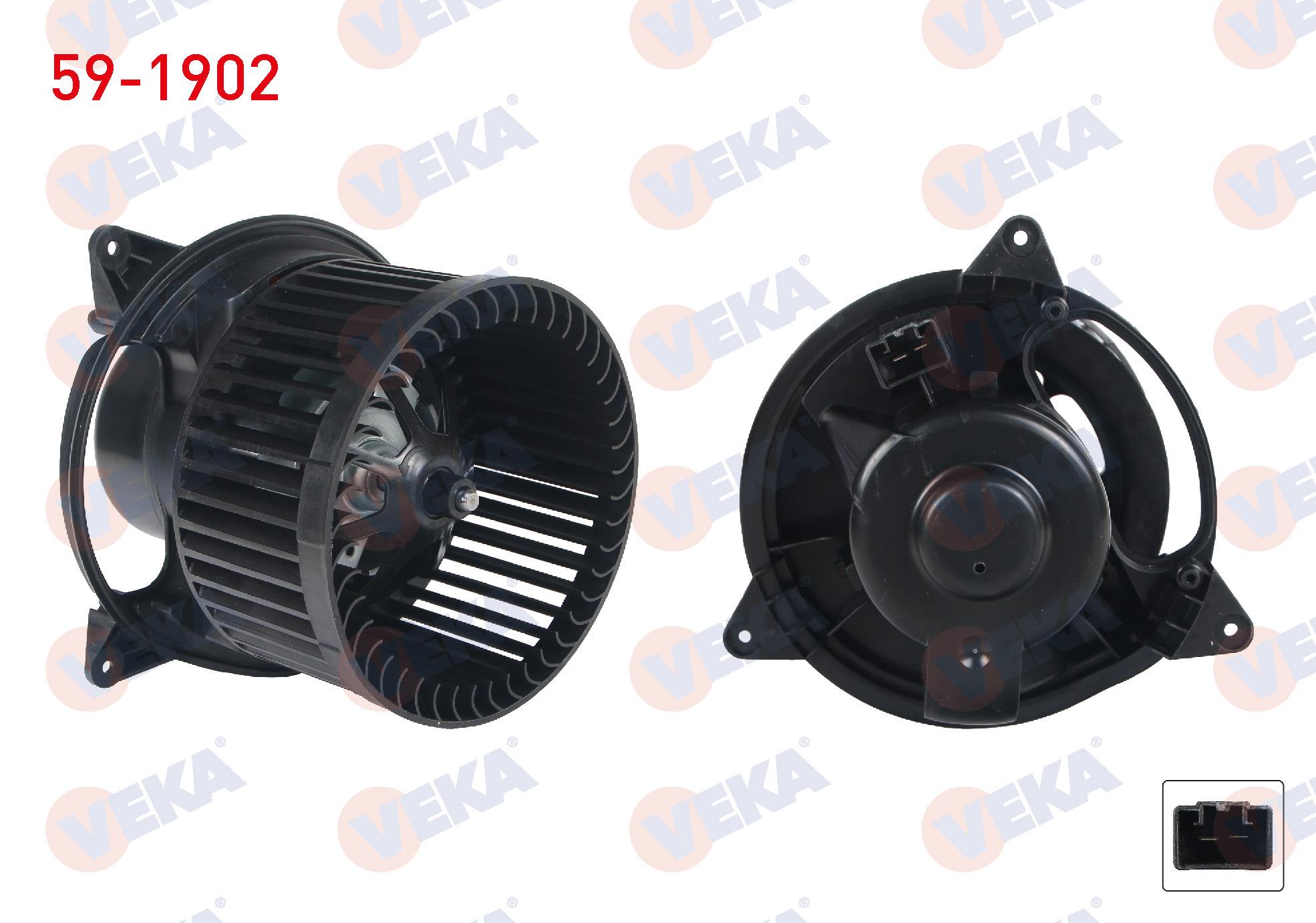 VEKA591902-Kalorifer Motoru