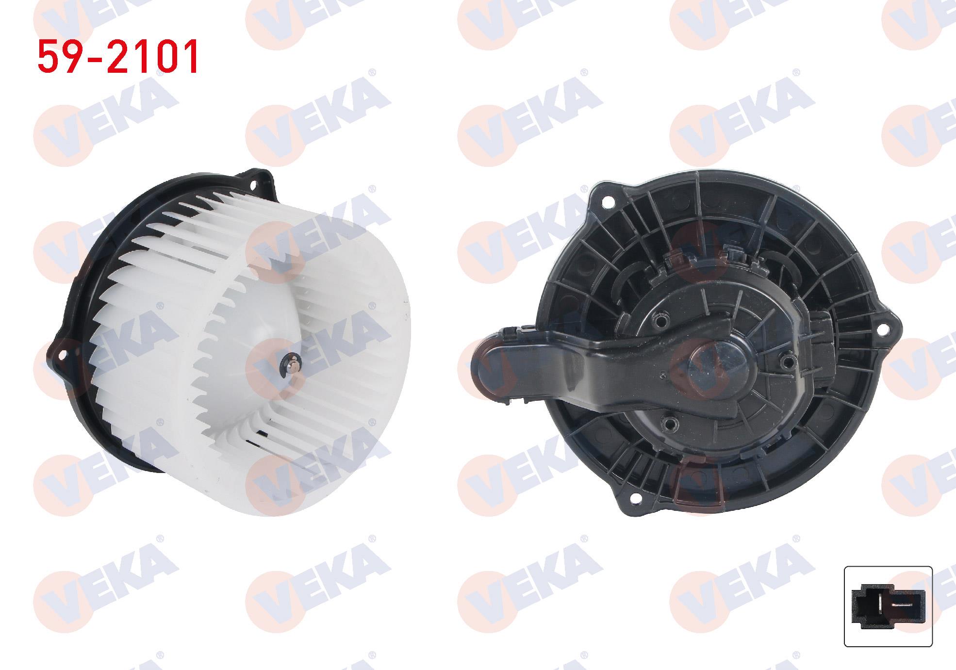 VEKA592101-Kalorifer Motoru