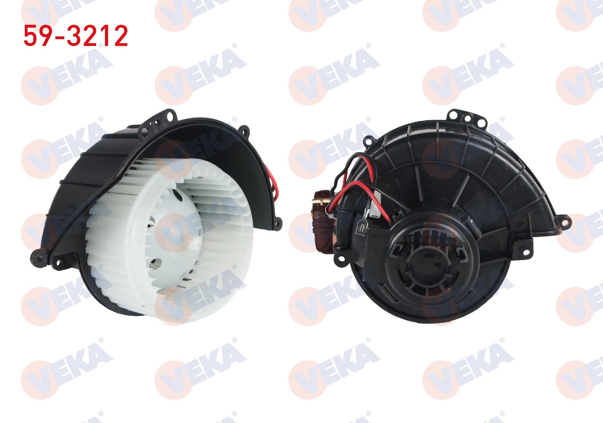 VEKA593212-Kalorifer Motoru