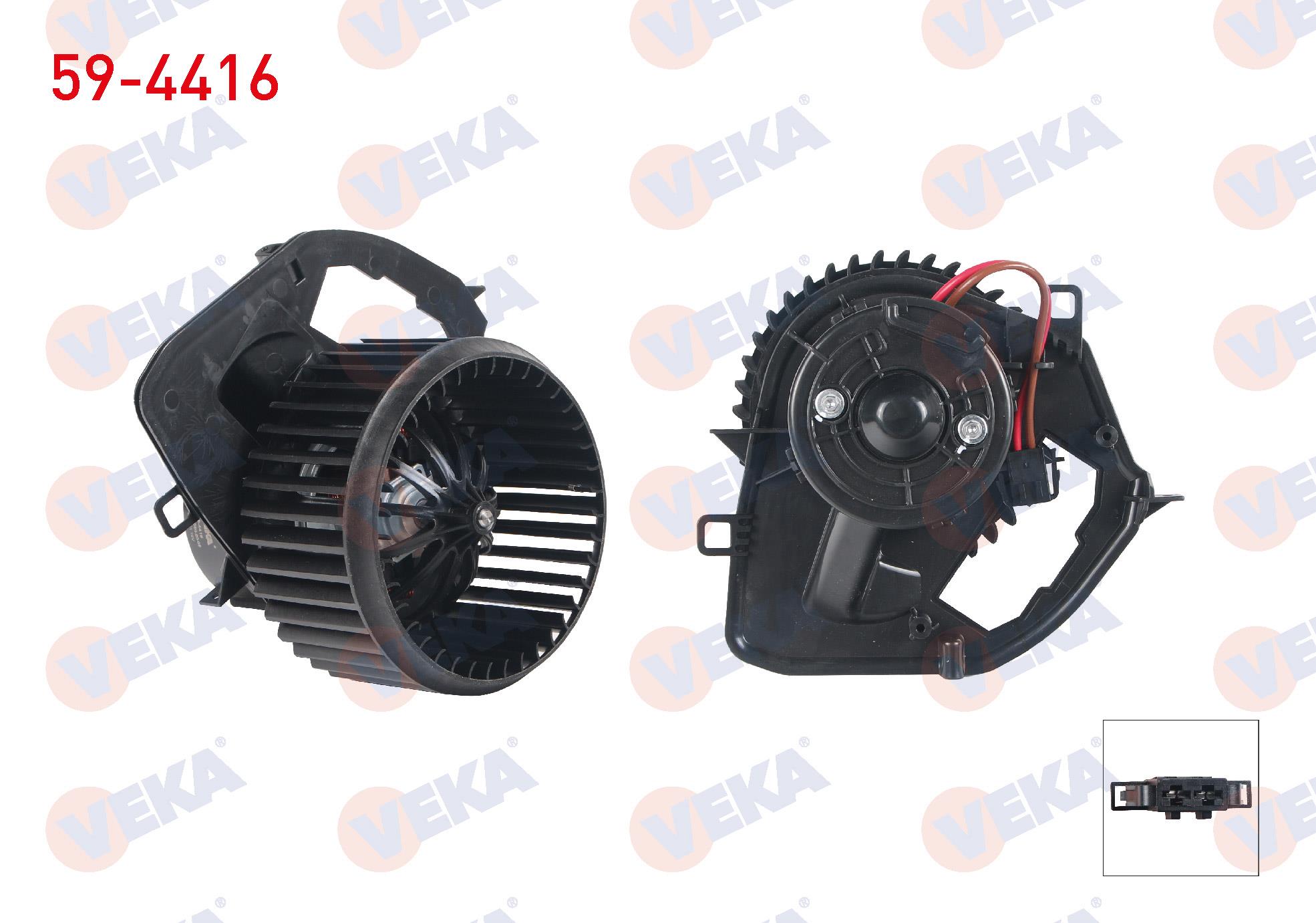 VEKA594416-Kalorifer Motoru