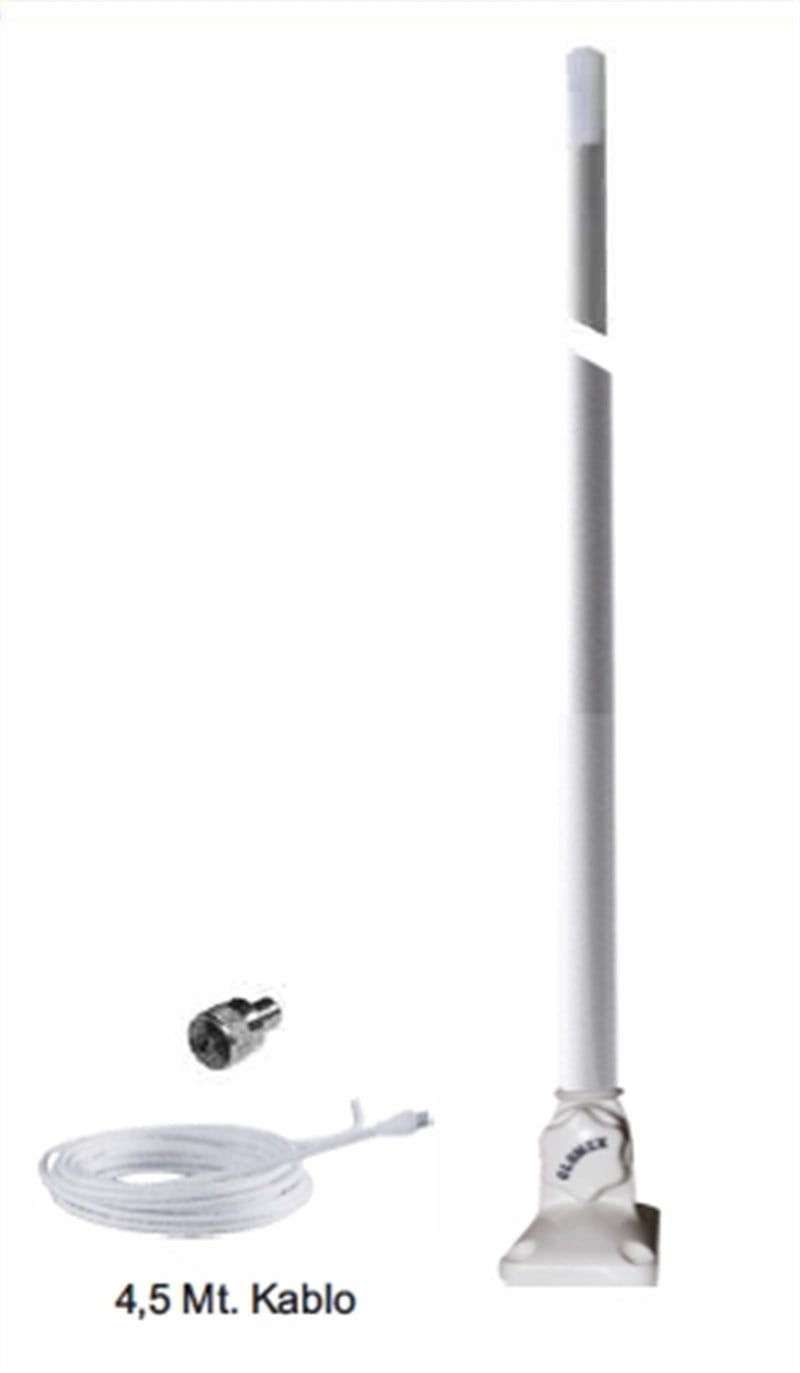 VHF TELSİZ ANTENİ 90CM FİBERGLAS - SR16150